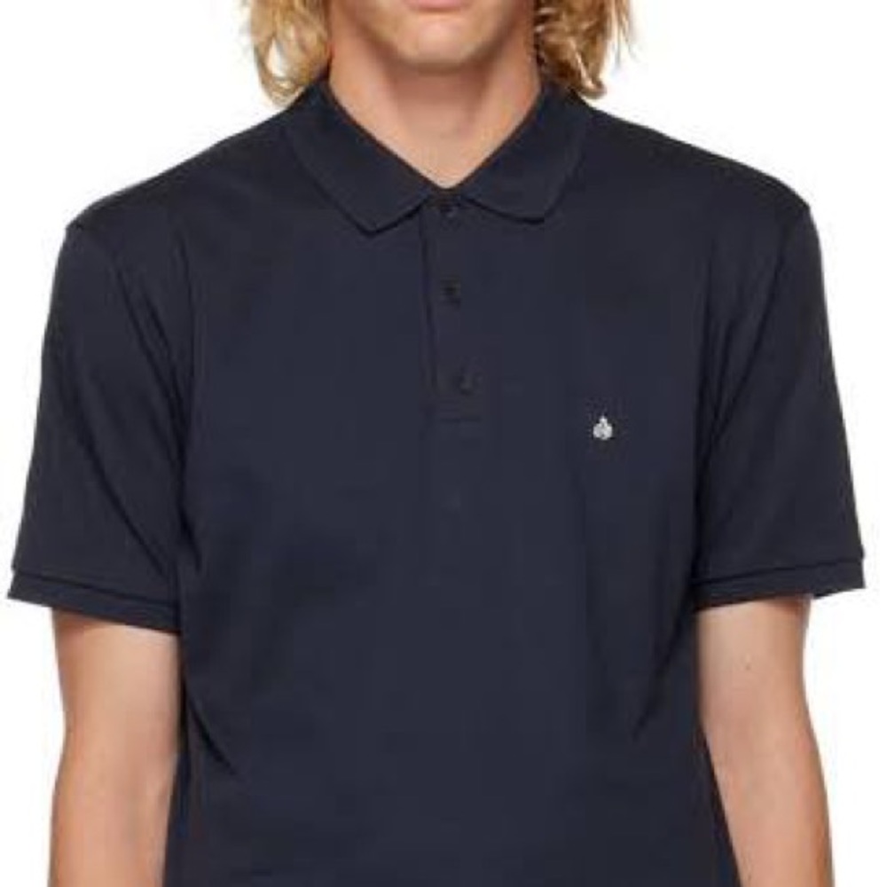 Rag&Bone Pique Polo Navy